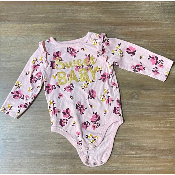 Cute Floral Girls Outfit Suze 18 Month - Picture 1 of 3